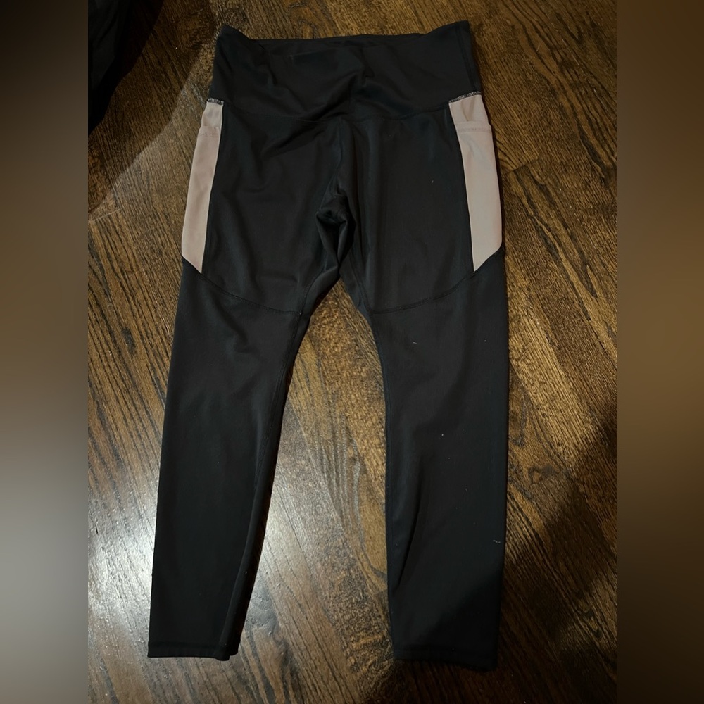 Yoga pants ankle length two pockets